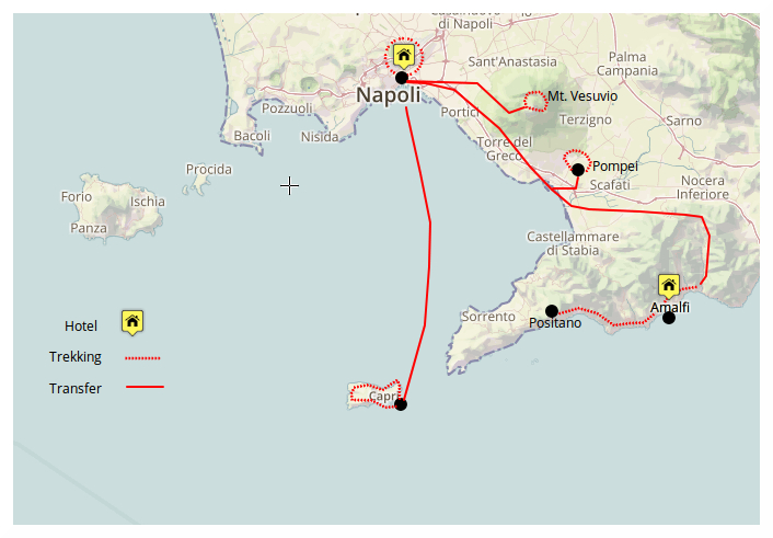 5.Gulf of Naples and coast of Amalfi